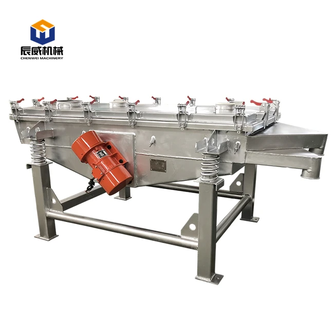 CW sand  sifter mineral separator linear screen vibration machine