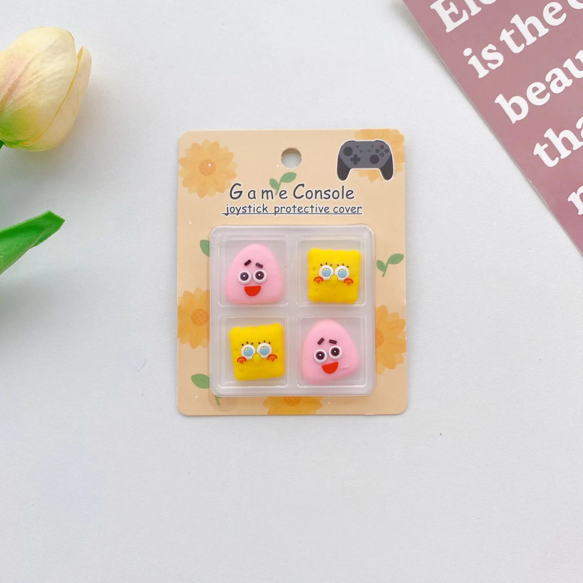 Silicone cartoon Nintendo Switch Pro joystick joystick sleeve NS pro PS5 PS4 joystick cap