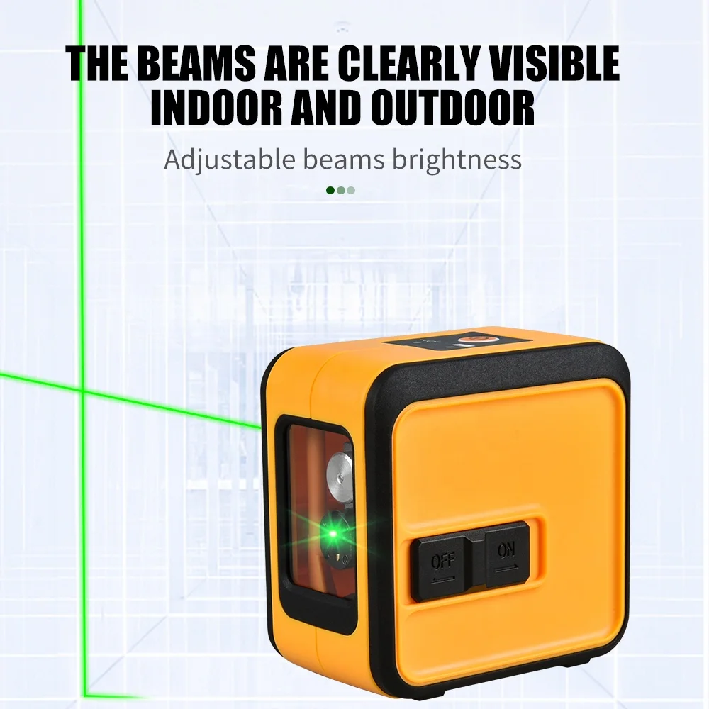 mini 2 lines cross laser level for home building