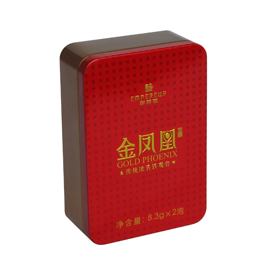 High quality cigarette/tea metal tin box packaging