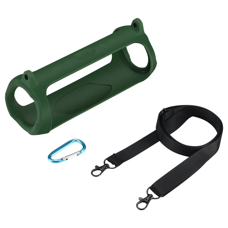 
Case Cover for JBL charge5 Waterproof Portable Speaker with Shoulder Strap and Carabiner 