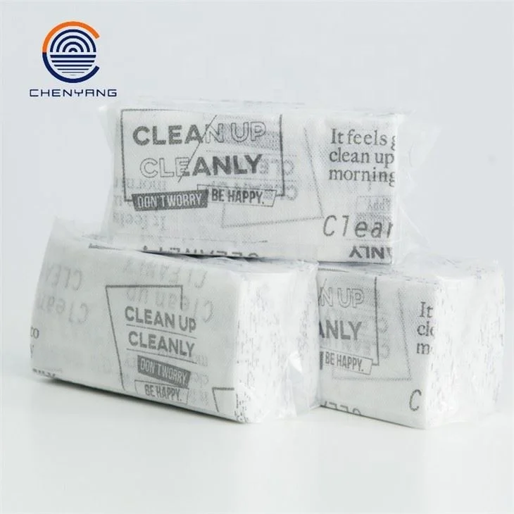 Kitchen Disposable Rags Washing Cleaning Cloth Nonwoven Printed Fabric