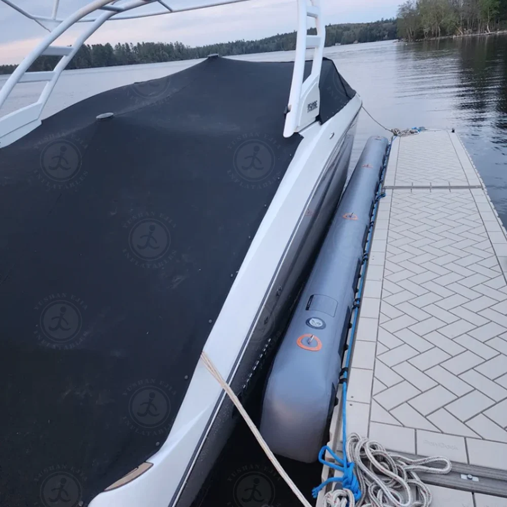 0.9mm PVCHigh Quality Customized Inflatable Dock Bumper Boat Pontoon Fender for Protect Yacht/Boat