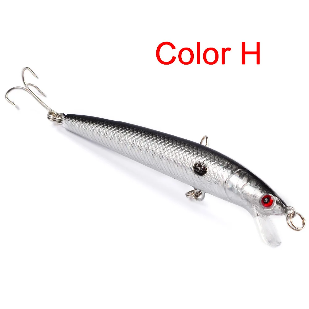 
New 10 color hard floating baits directly supplied by manufacturers Angeln Koder pesca cebo pescar a Fishing Lures 