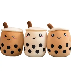NEW Cartoon Bubble Tea Plush Pillow Plush Boba Tea Cup Toy Figurine tpy Cute Bubble Tea Cup Shaped Pillow