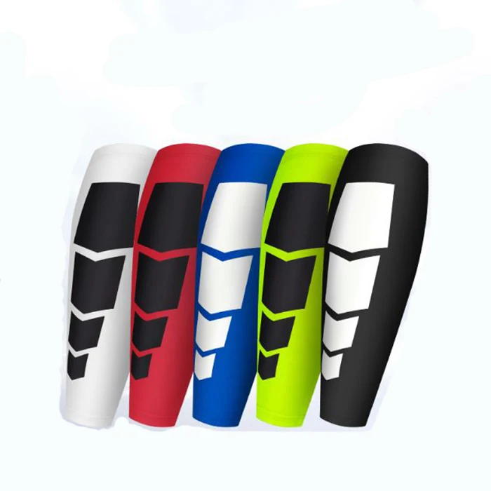 Wholesale Sports Elastic Leg Calf Compression Sleeves Elastic Shin Guard for Protection