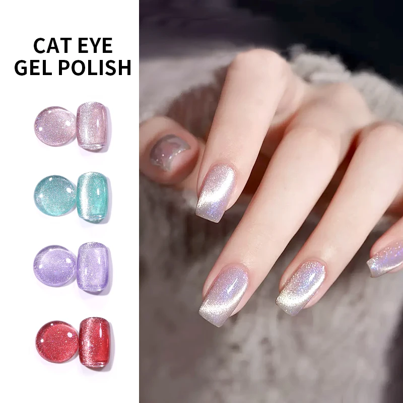 Nail Supplier Hema Free Gel Uv Hard Gel Nail Color Japanese Glitter Jr Custom Logo Cateye Nails Gel Polish Set LED UV Lamp 1kg