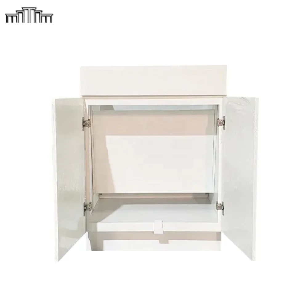 American Project Wholesale ADA Structure Removable Accessible Sink Base Cabinet White Shaker Cabinets Wood Kitchen Sink Cabinet