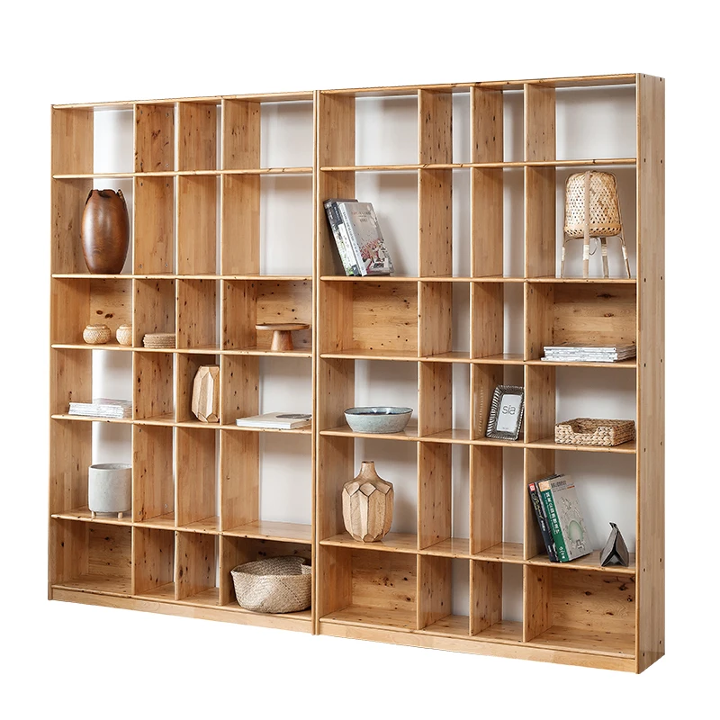 Modern Shopping Mall Decoration Stand Retail Store Furniture Solid Wood Shop Display