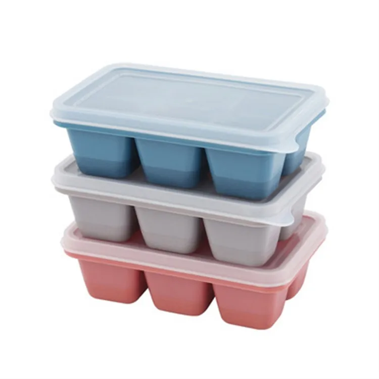 Easy-Release Square Shape Ice Cube Trays Molds For Ice Candy Cake Pudding Chocolate Molds  Silicone Ice Cube Maker Form