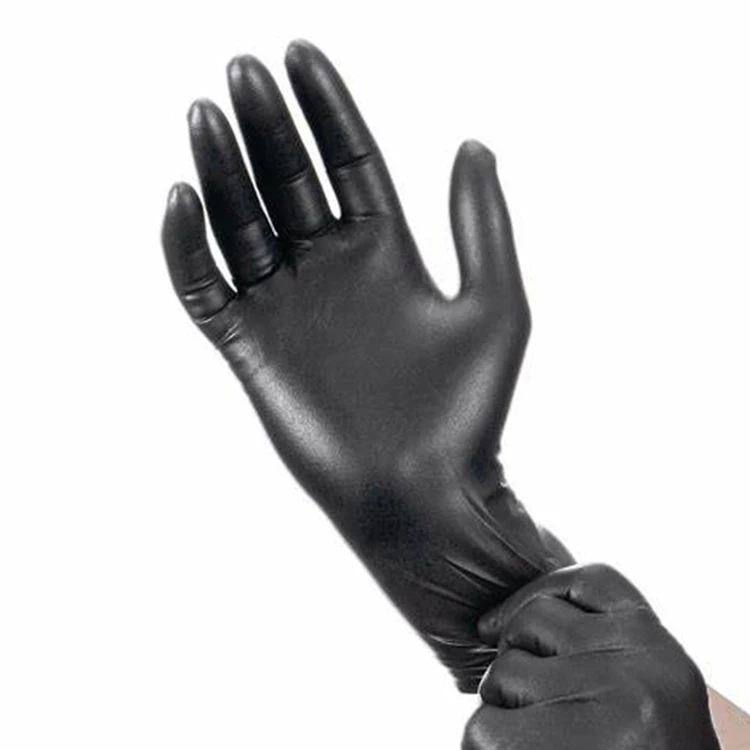 Examination high quality natural latex gloves, hand gloves latex powdered free