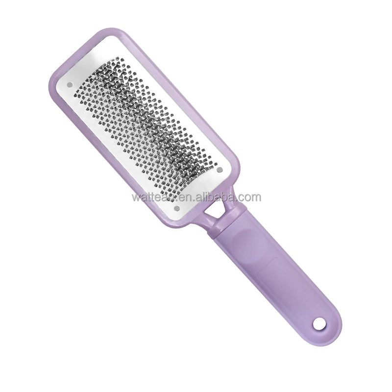 Professional Colossal Foot File Callus Remover Stainless Steel Spa Tool with Plastic NM Custom Logo Foot Care Tool