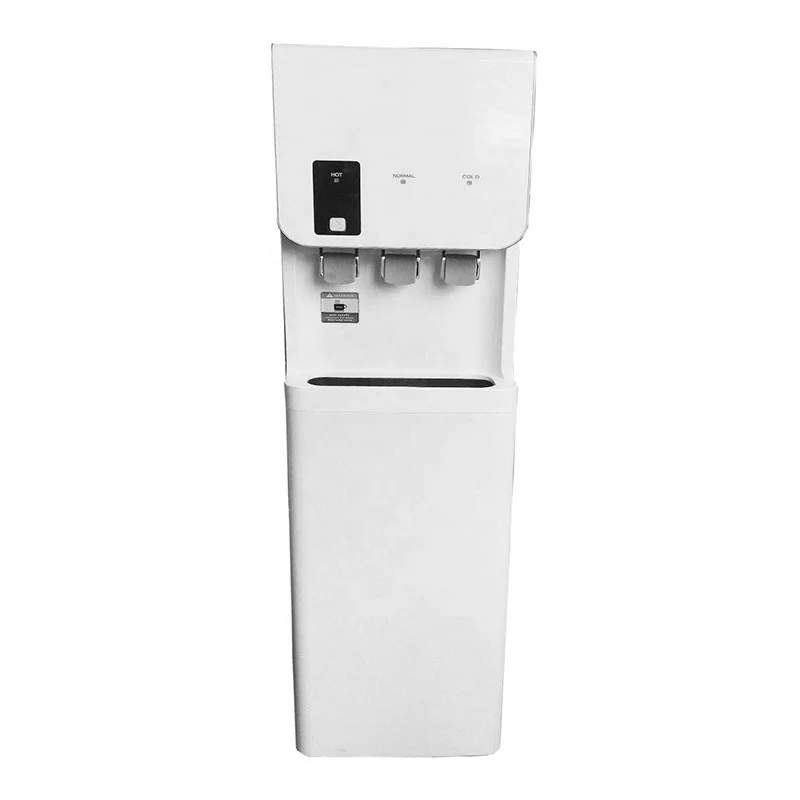 Hot Cold and Warm 3 taps standing Compressor water dispenser