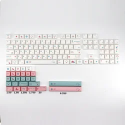 Personalized Weather Theme  XDA 132 Keys XDA Keycaps PBT Dye Sub Japanese Keycap For Cherry Mx Switch Mechanical Keyboard