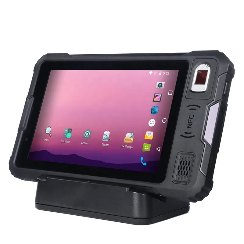 NFC RFID считыватель IP68 водонепроницаемый промышленный передний отпечаток пальца 2D Зебра сканер atex взрывозащищенный портативный компьютер