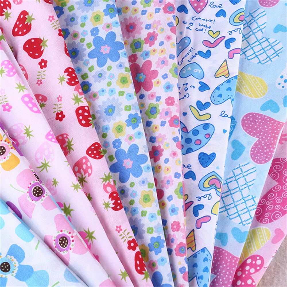 Floral printed home textile printed polyester fiber printed  dyed fabric for garments