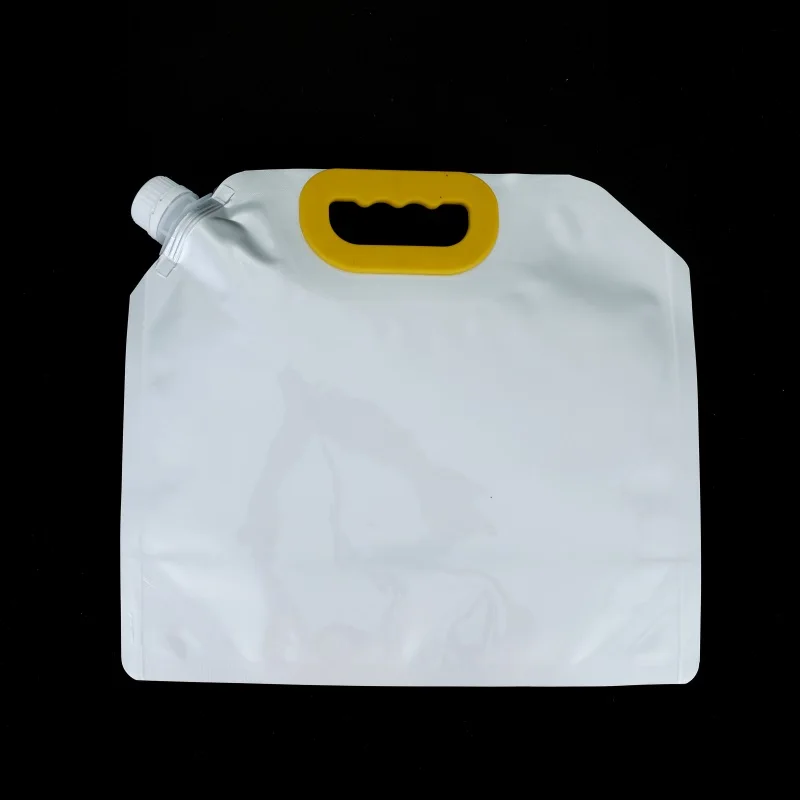 White Clear Spouted Nozzle Bags Fruit Juice Packaging 100ml 150ml 200ml Stand up Plastic Spout Pouch Bag for Liquid