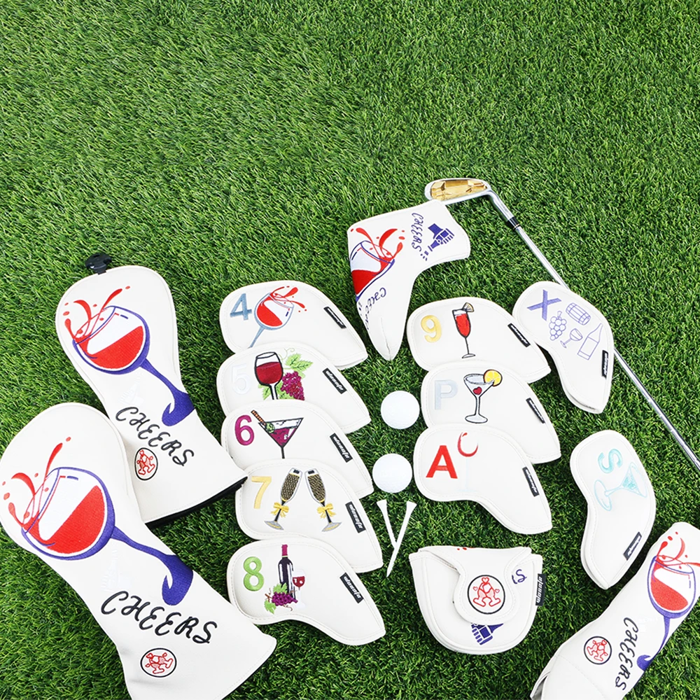 Factory Price Wholesale custom Golf Driver  Putter Iron Headcovers Golf Head Cover Golf Accessories