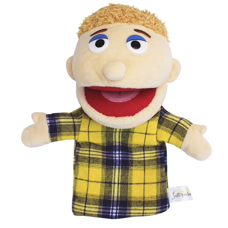 Factory Kids Soft Plush Animal Educational Human Puppet Hand Puppet for Kids Early Learning Children Plush