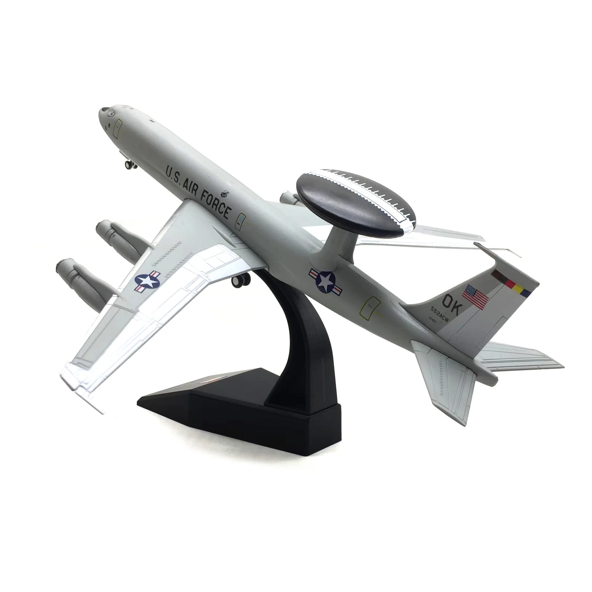 1/200 Scale Alloy Model Diecast Boeing E-3 Sentry AWACS Aircraft Model