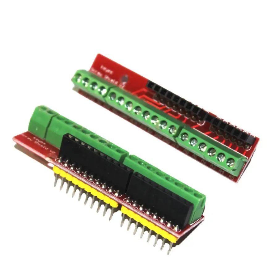 Для arduino винтовой щит V2 плата расширения для исследования двойная поддержка UNO R3 Diy электронная