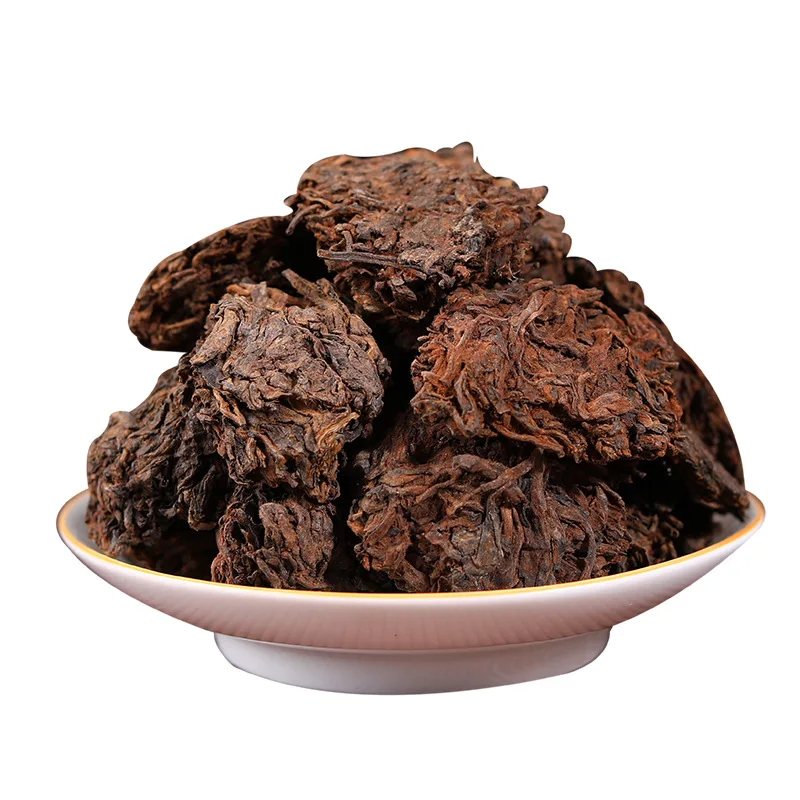 Lao cha tou natural Block puer tea 2020 Hot Sales Ripe Puer Tea Mellow Pu Er Tea Block Organic for sale