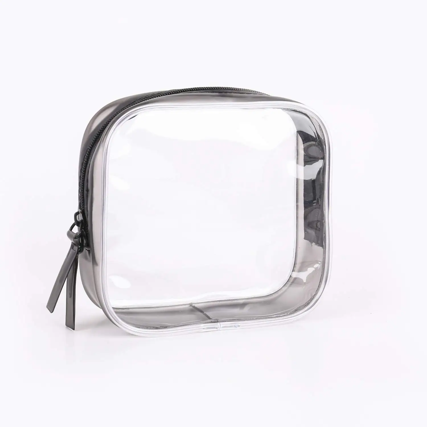 Custom Portable Waterproof Clear PVC Pouch Wash Kits Set Storage Organizer Travel Toiletry Makeup Bags Transparent Cosmetic Bag