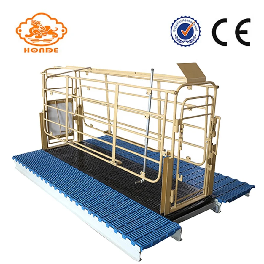 Hot dip galvanized Pig Farming Equipment Pig Gestation Crate/stall/pen Crate Cage For Sow