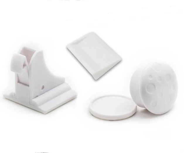 Child Safety Magnetic Cabinet Locks(4 Locks +1 Keys), Baby Proof, No Tools Or Screws Needed