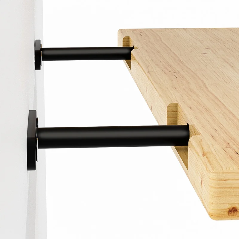 Heavy Duty Floating Shelf Brackets Hidden shelf bracket Solid Steel Shelf Support Bracket