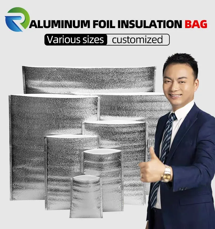
EPE Insulation Cooler Bag with Seft Adhesive Insulation Envelope for Food Packing 