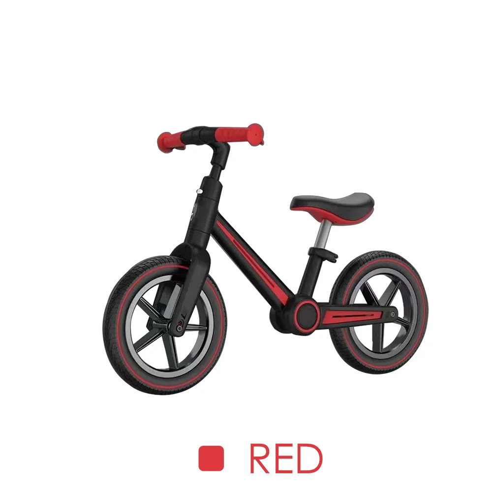 PH-9 Baby Balance Bike No Pedals Baby Balance Bikes For Kids With 12 Inch Tyre No Air Balance Bike Kids With Adjustable Seat