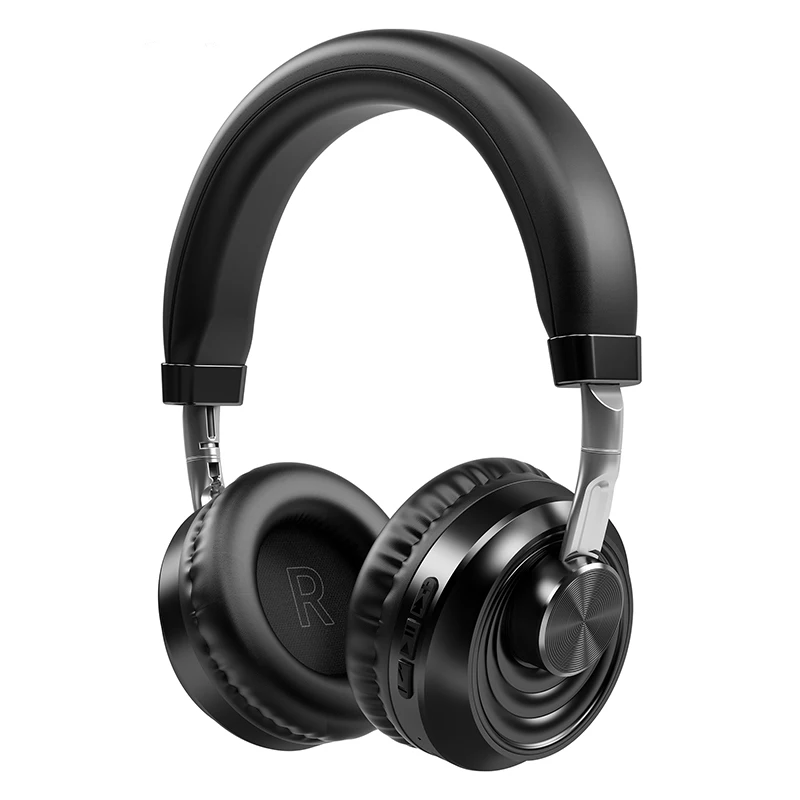 Folding Wireless Earphones Music Headset Music Sports With Memory Card Wireless Universal Earphones Headphone