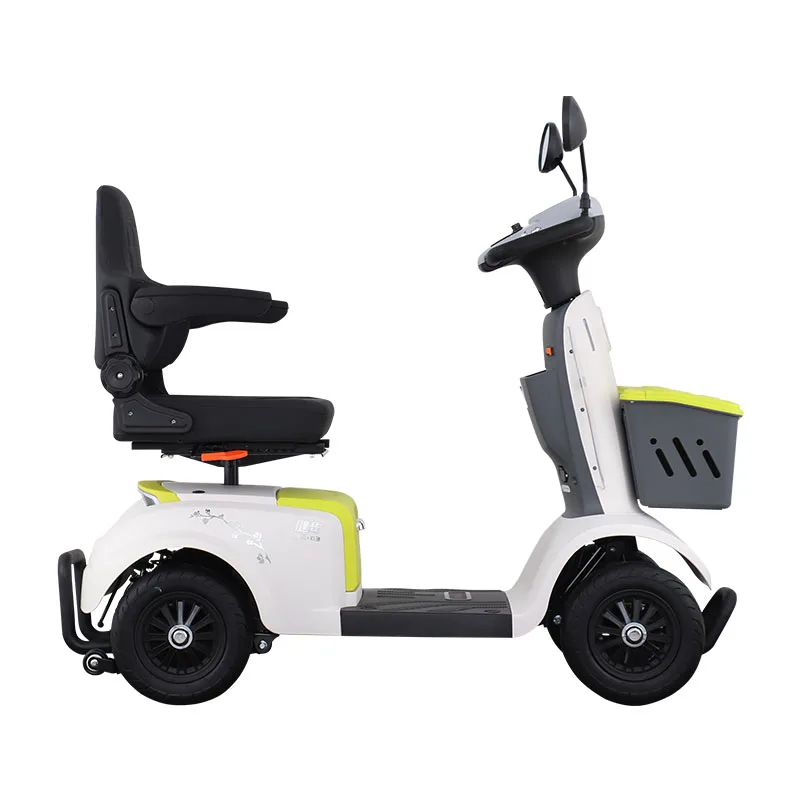 NEO Handicapped Scooter with Lens Headlight and Four Wheel Suspension by VIGOROUS