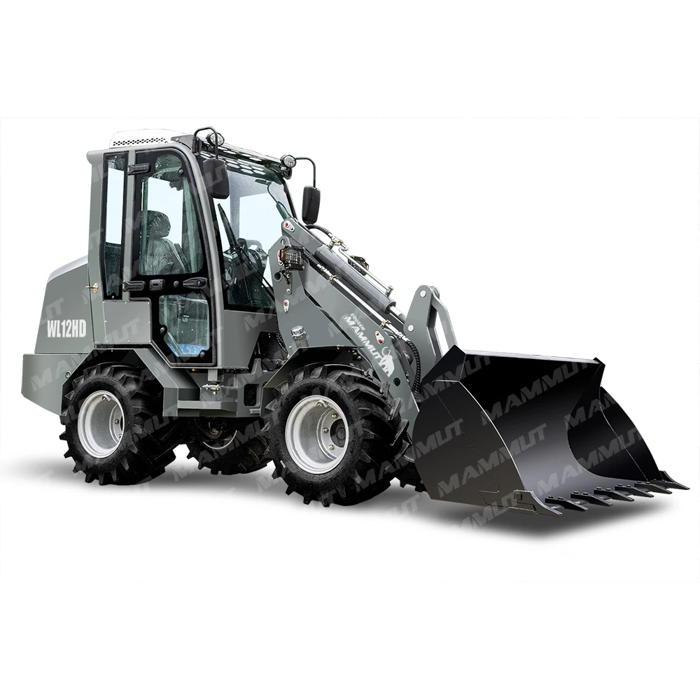 Mini wheel loader WL35 multifunction machinery WL12HD 1ton 1.2ton compact hydraulic CE EPA wheel loader