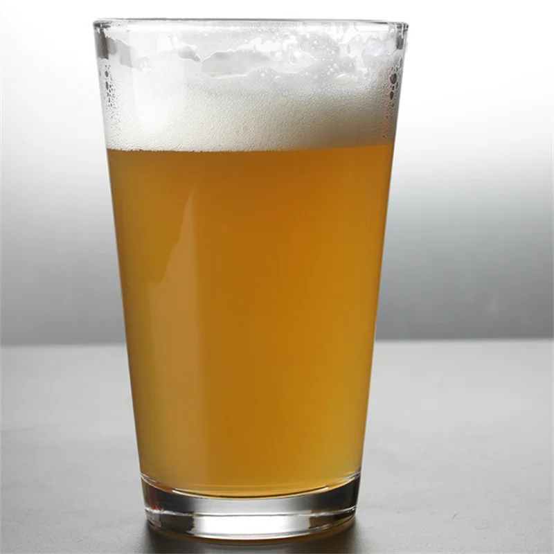 14oz 16oz Drinking Pint Beer Glasses Water Glasses Cup Customized Printed Decals Pub Home Bar Pint Beer Glass