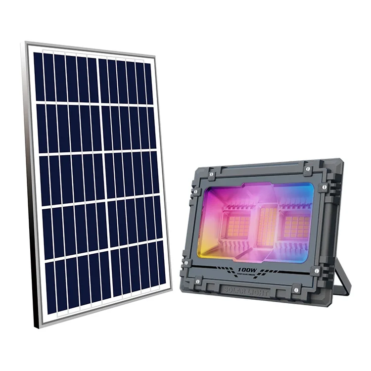 Good Quality Customized 60w 100w 200w 300w 500w Smart Solar Power RGB 800W Led Flood Light For Outdoor