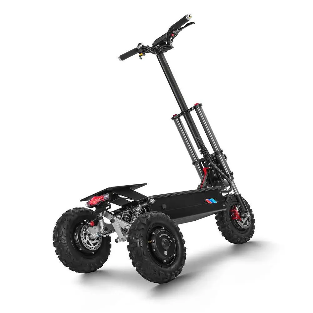 3 Wheel Electric Scooter Tricycle, Heavy Duty 11Inch Off Road Electric Scooter, 150Kg Load Powerful Adult Electric Scooter