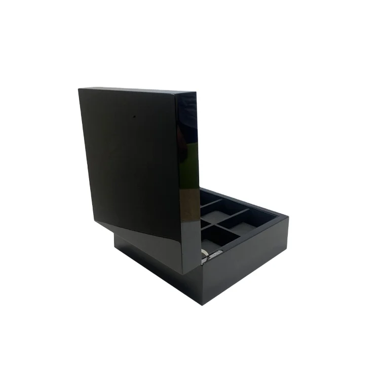 Gift wooden box wholesale handmade Essential Oils Box  Creative hexagonal storage wood jewelry packaging box