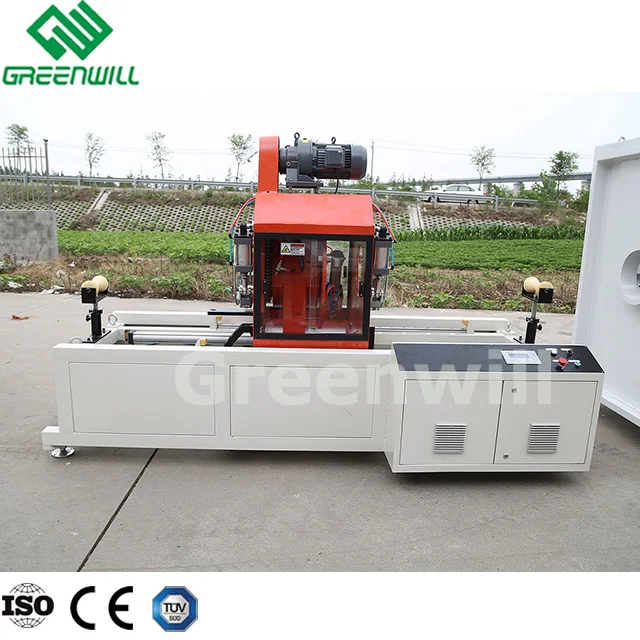 PLC control Automatic plastic pvc pipe cutting machine