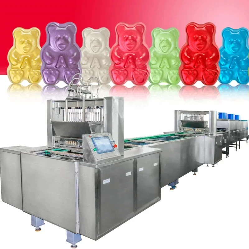 Pulling Machine Candy Filling Candy Pulling Confectionery Machine Jelly Gummy Candy Filling Machine