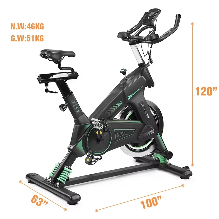 Wholesale New Design Indoor Professional Bicicletas Spinning Smart Exercise Bike Home Spinning Bike With Sway