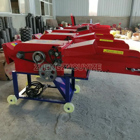 Hotsale farm equipment animal feed corn stalk straw chopper shredder machine / hay crusher / silage cutting machine