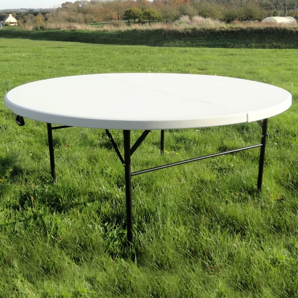 Wholesale Restaurant Banquet Wedding Round Table Custom Luxury Hotel Foldable Round Table