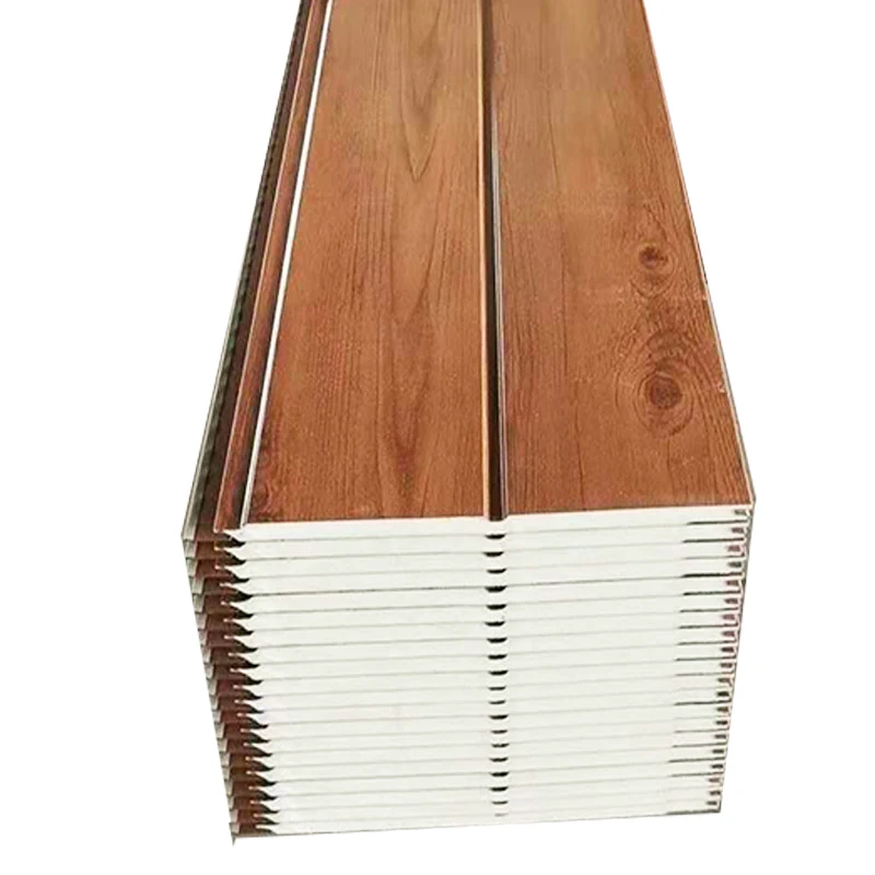 Outdoor use Pu core sandwich panels insulation metal foam wall tiles exterior wall board