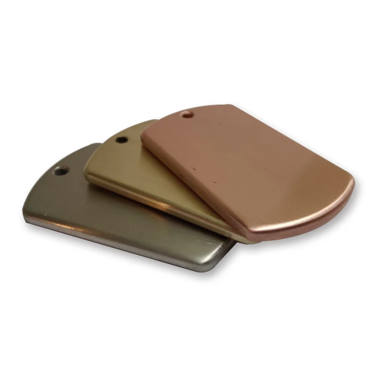 Сублимационная пустая латунная медь, медь, бирка, изготовленная на заказ, ожерелье, металлическая, в форме кости, пустая цепь, бирка