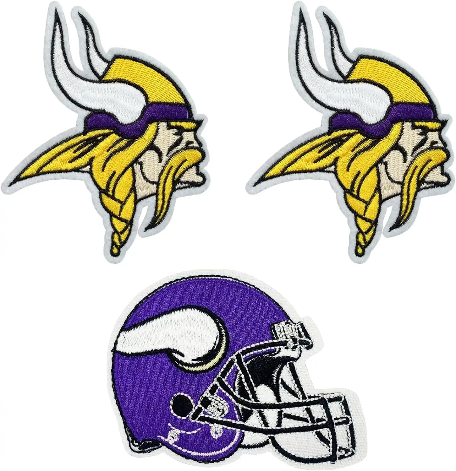 Rugby Fans Favorite Team Logo Heart Logo Iron On Sew On High-end Embroidered Patch Set for Jackets Backpacks Jeans and Clothes