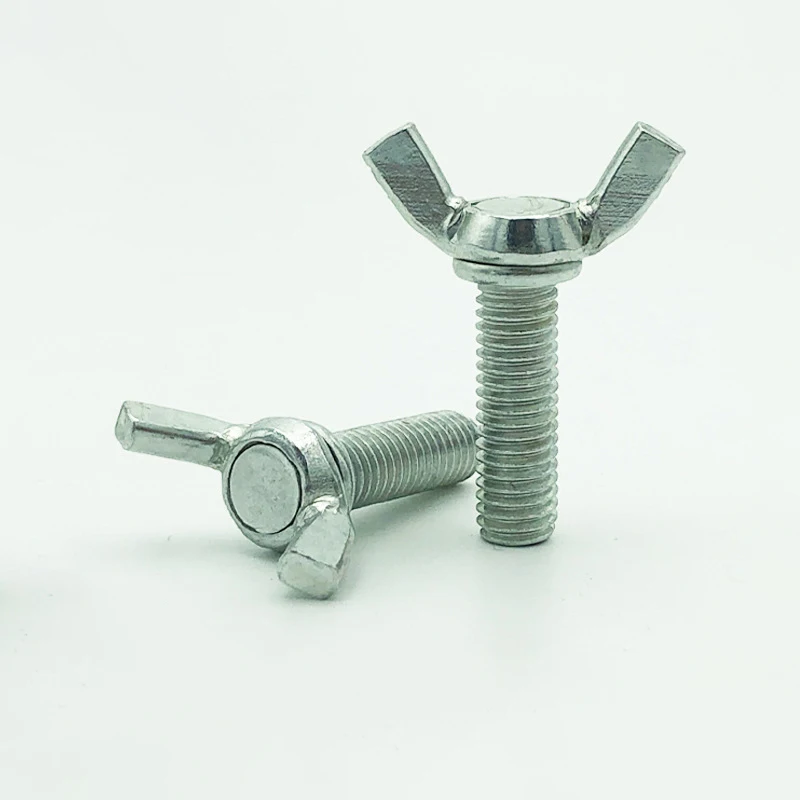 carbon steel A2-70 M10*20/25/30/35/40/50mm DIN316 m10 Butterfly Bolt Twist Wing Screw