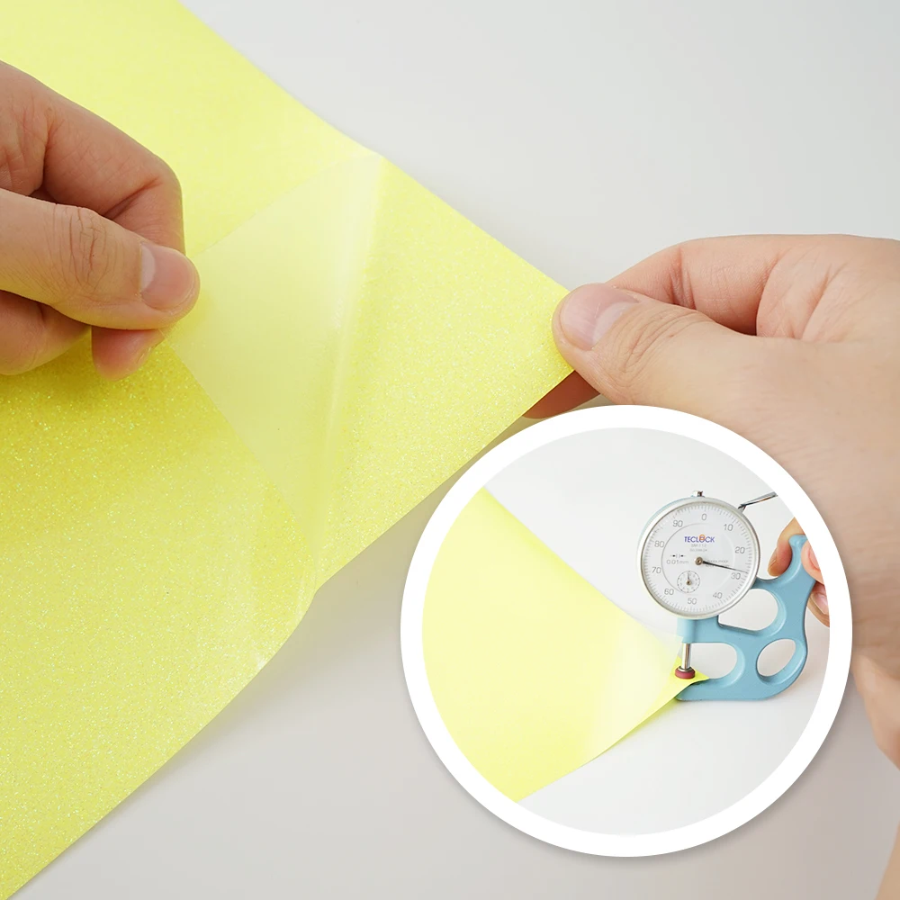 Wholesale korea htv glitter heat transfer vinyl roll film for clothing