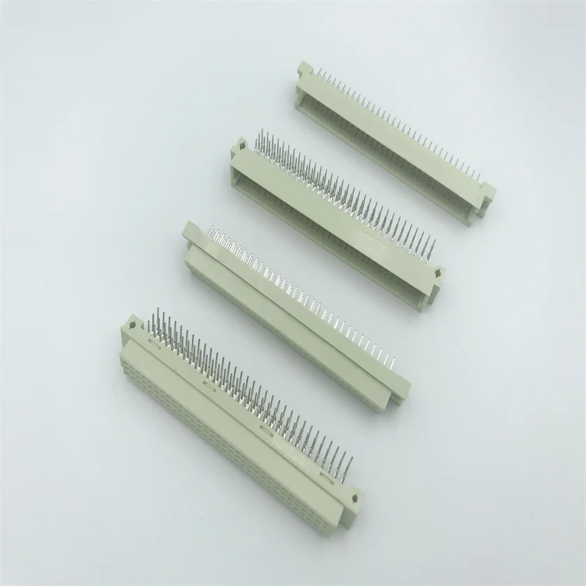 2.54mm 3*32P DIN 41612 connector EUROPEAN CONNECTOR 364 3 rows female straight and male right angle type